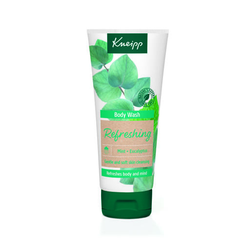 Sprchový gel Kneipp Refreshing Mint Eucalyptus 200 ml poškozený obal