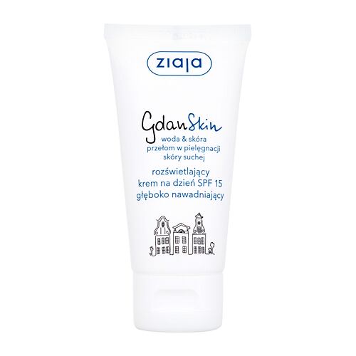 Denní pleťový krém Ziaja GdanSkin Day Cream SPF15 50 ml poškozená krabička