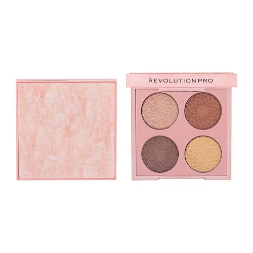 Oční stín Revolution Pro Eternal Rose Eye Quad 3,2 g Desert Rose