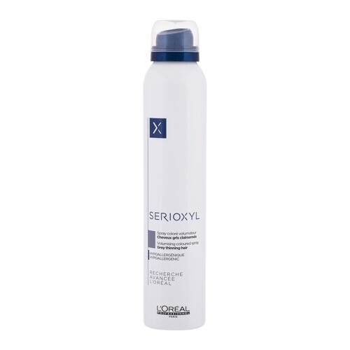 Objem vlasů L'Oréal Professionnel Serioxyl Volumising Coloured Spray 200 ml Grey poškozený flakon