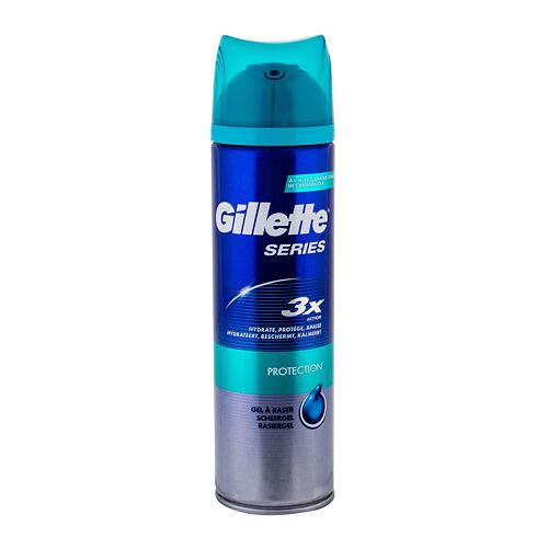 Gel na holení Gillette Series Protection 200 ml poškozený flakon