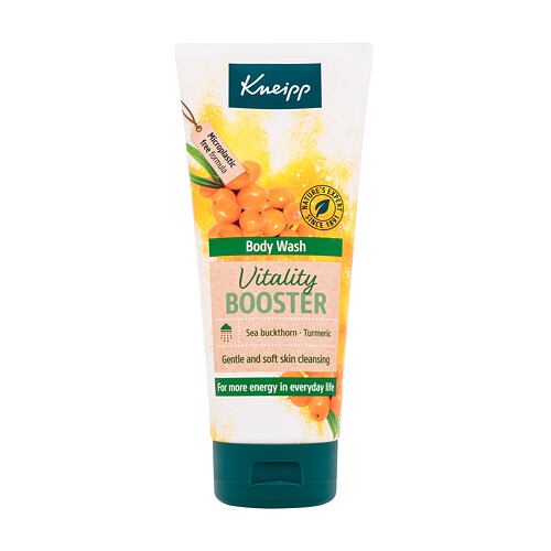 Sprchový gel Kneipp Vitality Booster Sea Buckthorn & Turmeric 200 ml