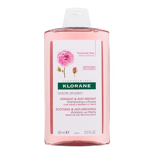 Šampon Klorane Organic Peony Soothing & Anti-Irritating 400 ml