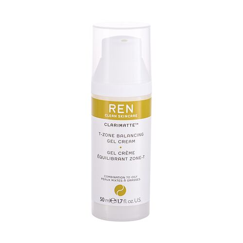 Pleťový gel REN Clean Skincare Clarimatte T-Zone Balancing 50 ml poškozená krabička