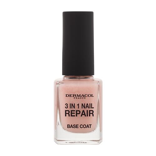 Péče o nehty Dermacol 3in1 Nail Repair Base Coat 11 ml