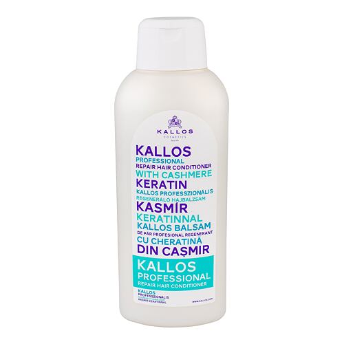 Kondicionér Kallos Cosmetics Professional Repair 1000 ml poškozený flakon