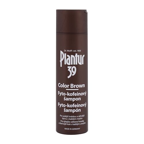 Šampon Plantur 39 Phyto-Coffein Color Brown 250 ml poškozená krabička