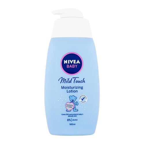Tělové mléko Nivea Baby Mild Touch 500 ml
