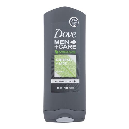 Sprchový gel Dove Men + Care Minerals + Sage 400 ml