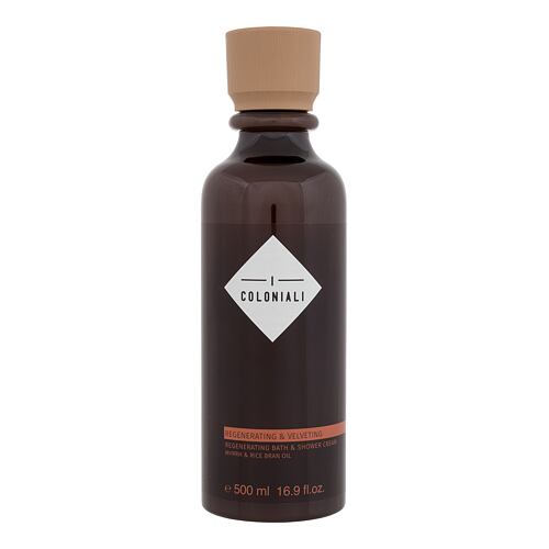 Sprchový krém I Coloniali Myrrh & Rice Bran Oil Regenerating & Velveting Bath & Shower Cream 500 ml poškozený flakon