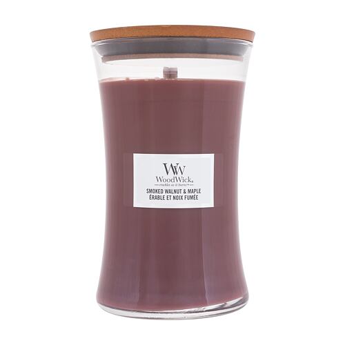 Vonná svíčka WoodWick Smoked Walnut & Maple 610 g