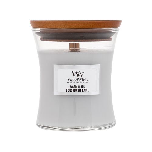 Vonná svíčka WoodWick Warm Wool 85 g