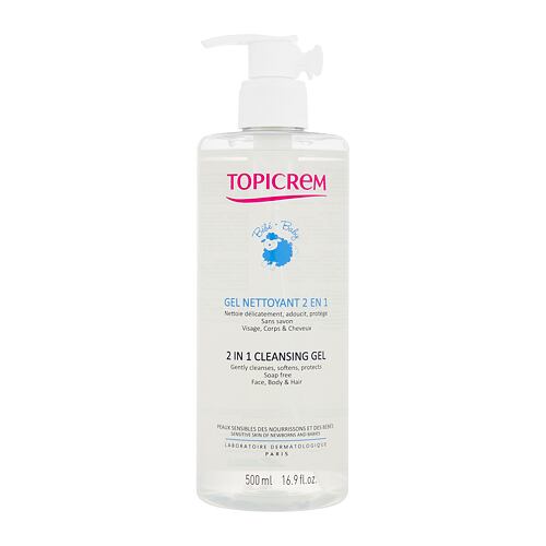 Sprchový gel Topicrem Baby Cleansing Gel 2 IN 1 500 ml