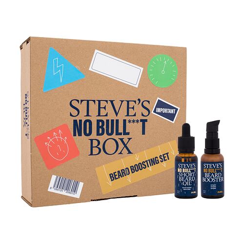 Olej na vousy Steve´s No Bull***t Beard Booster Set 30 ml Kazeta