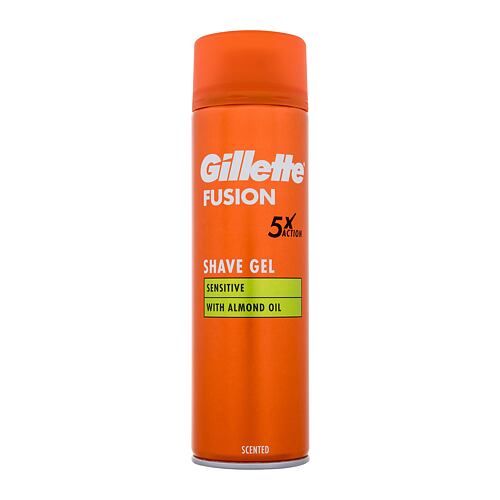 Gel na holení Gillette Fusion Sensitive Shave Gel 200 ml