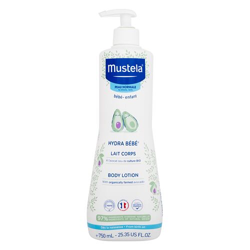 Tělové mléko Mustela Hydra Bébé® Body Lotion 750 ml