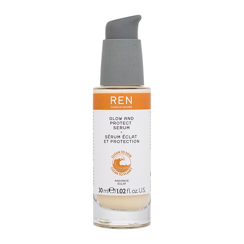 Pleťové sérum REN Clean Skincare Radiance Glow And Protect Serum 30 ml
