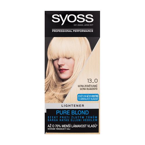 Barva na vlasy Syoss Permanent Coloration Lightener 50 ml 13-0 Ultra Lightener
