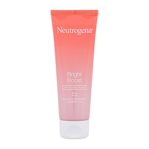 Pleťový gel Neutrogena Bright Boost Gel Fluid SPF30 50 ml poškozená krabička