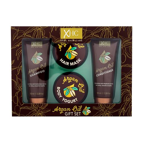 Šampon Xpel Argan Oil Gift Set 100 ml poškozená krabička Kazeta