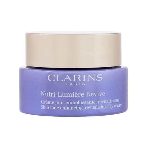 Denní pleťový krém Clarins Nutri-Lumière Revive Skin Tone Enhancing, Revitalizing Day Cream 50 ml poškozená krabička