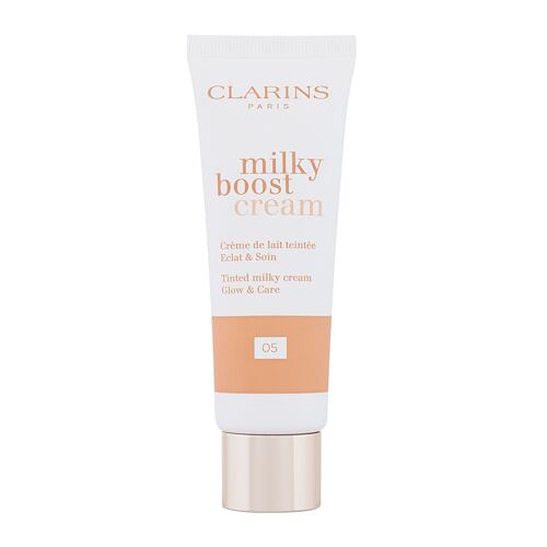 BB krém Clarins Milky Boost Cream Glow & Care 45 ml 05 poškozená krabička