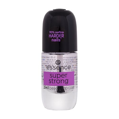 Lak na nehty Essence Super Strong 2in1 Base & Top Coat 8 ml