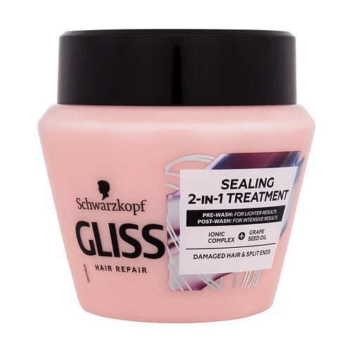 Maska na vlasy Schwarzkopf Gliss Split Ends Miracle Sealing 2-In-1 Treatment 300 ml
