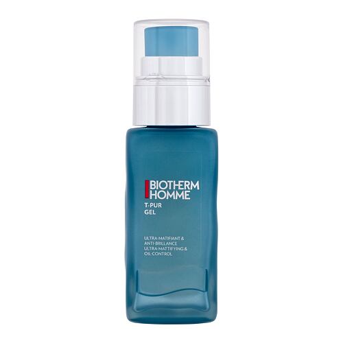 Pleťový gel Biotherm Homme T-PUR Ultra-Mattifying And Oil-Control Gel 50 ml poškozená krabička