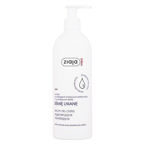 Tělové mléko Ziaja Med Linseed Body Serum 400 ml