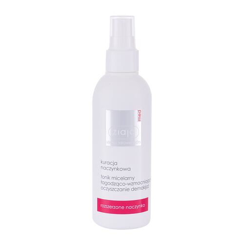 Čisticí voda Ziaja Med Capillary Treatment Soothing 200 ml poškozený flakon