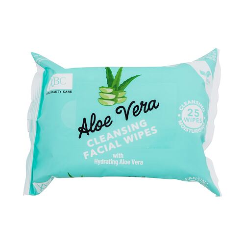 Čisticí ubrousky Xpel Aloe Vera Cleansing Facial Wipes 25 ks poškozený obal