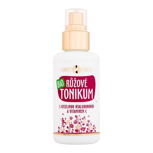 Pleťová voda a sprej Purity Vision Rose Bio Tonic 100 ml