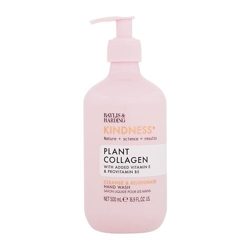 Tekuté mýdlo Baylis & Harding Kindness+ Plant Collagen Cleanse & Rejuvenate Hand Wash 500 ml