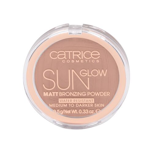Bronzer Catrice Sun Glow Matt 9,5 g 035 Universal Bronze poškozená krabička