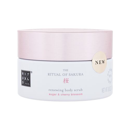 Tělový peeling Rituals The Ritual Of Sakura Renewing Body Scrub 250 g poškozený obal