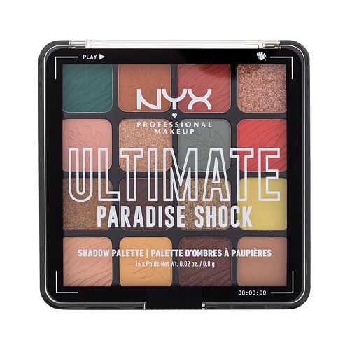 Oční stín NYX Professional Makeup Ultimate 13,28 g 01 Paradise Shock