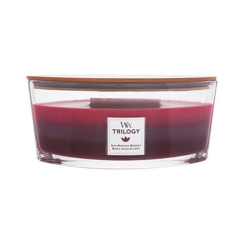 Vonná svíčka WoodWick Trilogy Sun Ripened Berries 453,6 g poškozený obal