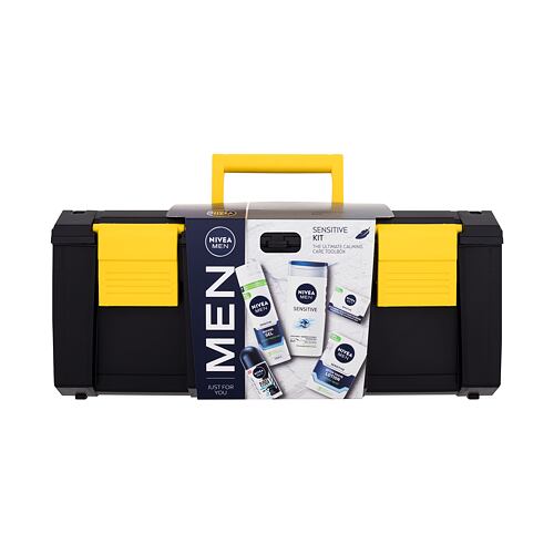 Voda po holení Nivea Men Sensitive The Ultimate Calming Care Toolbox 100 ml Kazeta