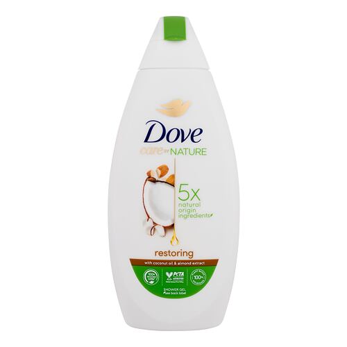 Sprchový gel Dove Care By Nature Restoring Shower Gel 400 ml