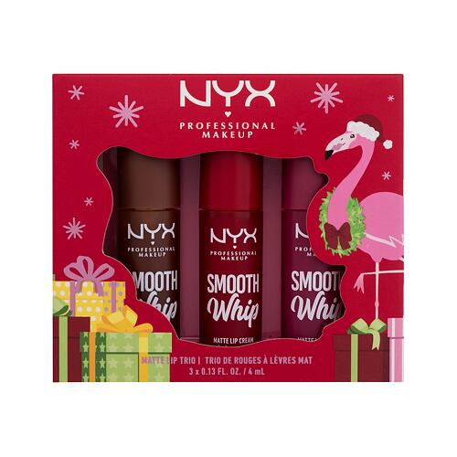 Rtěnka NYX Professional Makeup Fa La La L.A. Land Smooth Whip Matte Lip Cream Trio 3x4 ml Kazeta