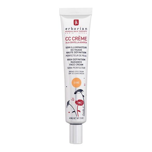 CC krém Erborian CC Crème High Definition Radiance Face Cream 45 ml Doré