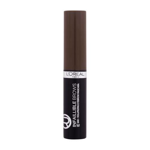 Řasenka na obočí L'Oréal Paris Infaillible Brows Volumizing Eyebrow Mascara 4,4 ml 5.0 Light Brunette