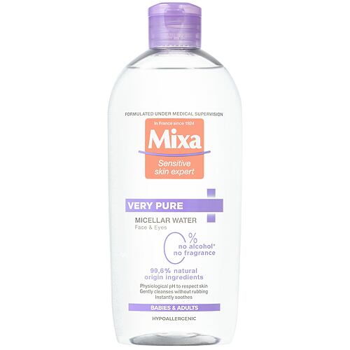 Micelární voda Mixa Micellar Water Very Pure 400 ml