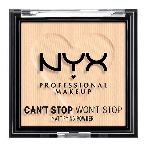 Pudr NYX Professional Makeup Can't Stop Won't Stop Mattifying Powder 6 g 02 Light