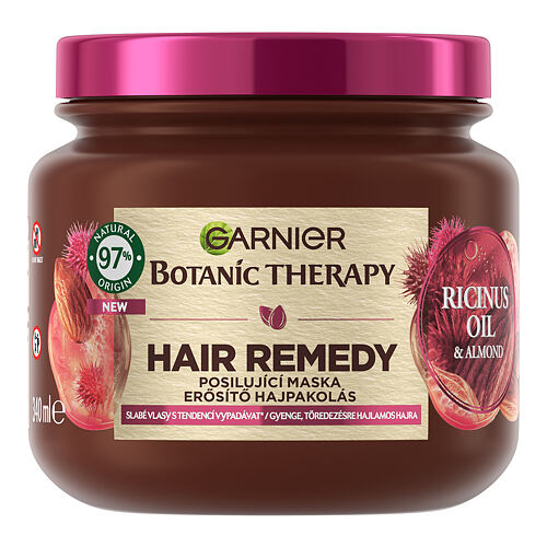 Maska na vlasy Garnier Botanic Therapy Ricinus Oil & Almond Hair Remedy 340 ml