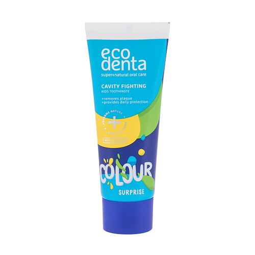 Zubní kartáček Ecodenta Toothpaste Cavity Fighting Colour Surprise 75 ml