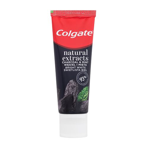Zubní pasta Colgate Natural Extracts Charcoal & Mint 75 ml poškozená krabička