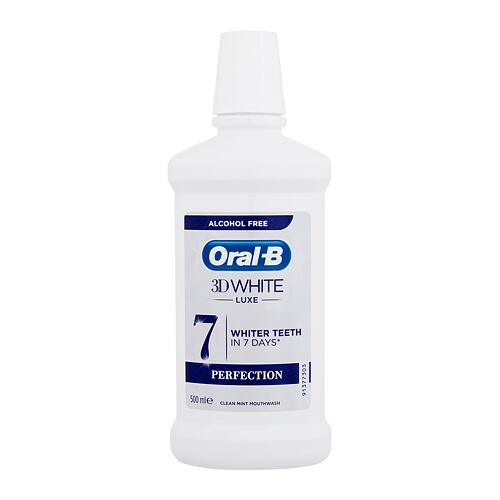 Ústní voda Oral-B 3D White Luxe 500 ml poškozený flakon