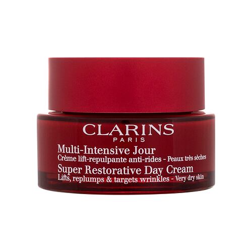 Denní pleťový krém Clarins Super Restorative Day Cream Very Dry Skin 50 ml poškozená krabička